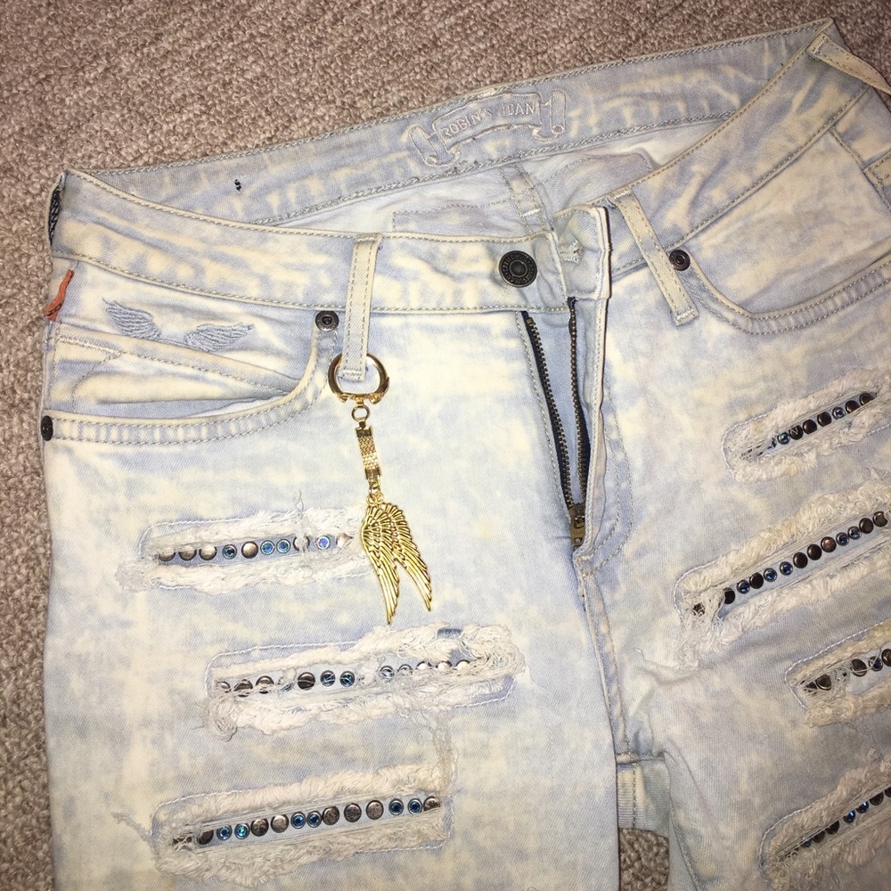 Bejeweled Robin Jeans